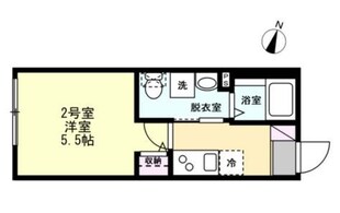 安浦町A新築アパートの物件間取画像